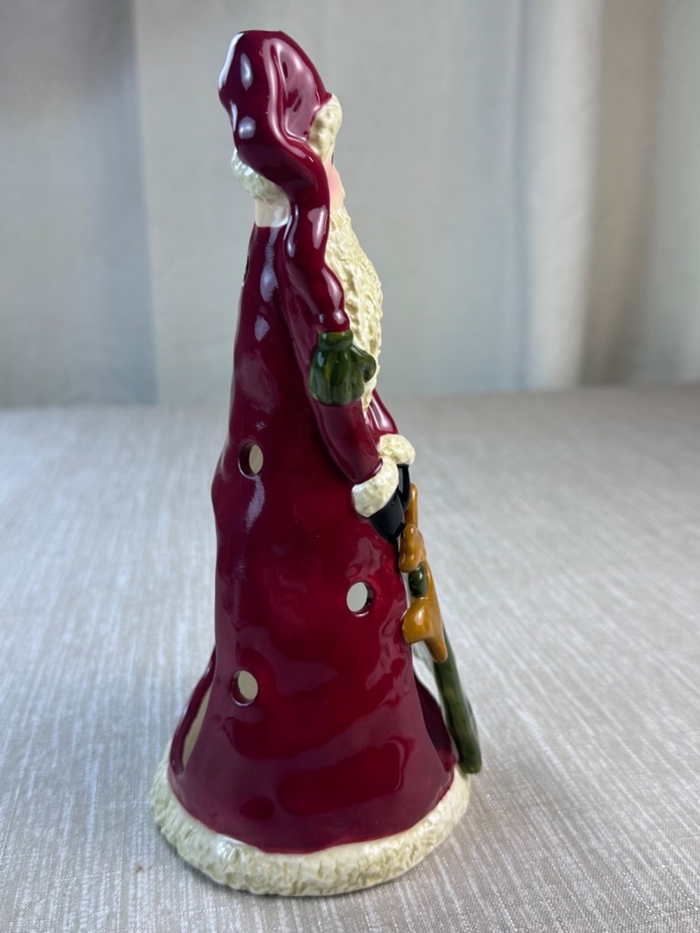 Christmas Set: Vintage Santa Tea Light Holder & Robert Stanley Red Truck Pan - Picture 6 of 16